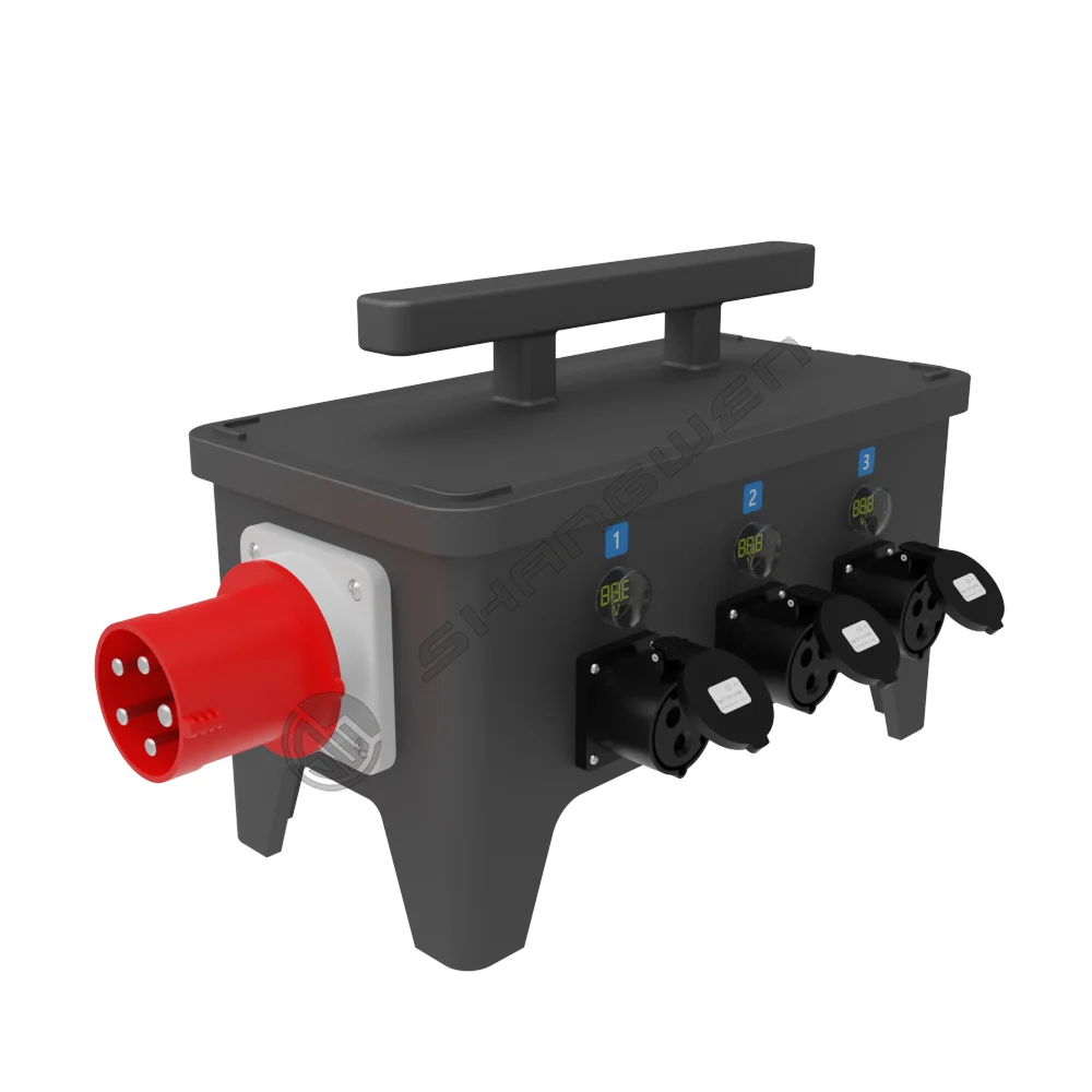 Plastic-Encased Power Supply Box for Route 6